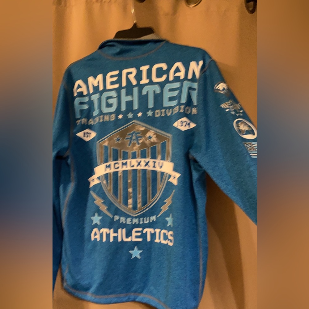 American Fighter pullover worn a few times